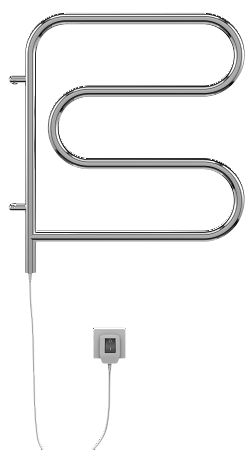 Электро 25 F-обр 600х600 поворотный Полотенцесушитель TERMINUS Иваново - фото 2