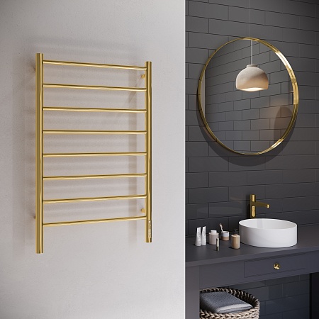 Аврора П8 500х850 Электро Полотенцесушитель TERMINUS Золото Иваново - фото 3 Аврора П8 500х850 Электро Полотенцесушитель TERMINUS Золото Иваново - фото 3